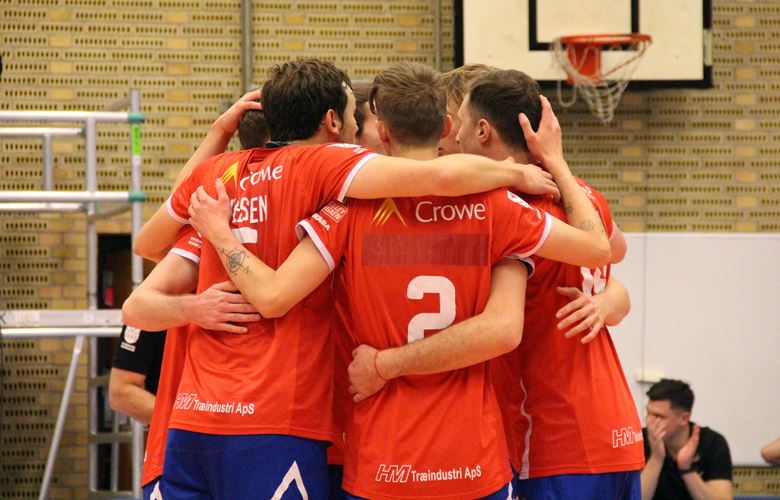 En vigtig sejr til volley-herrerne