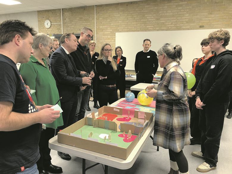 Elever gav deres bud på en folkeskole for alle