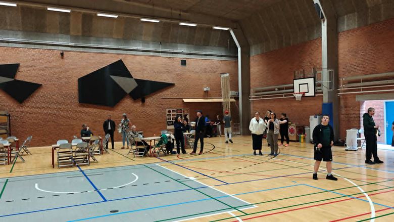 Basketball fest i Holmegårdshallen