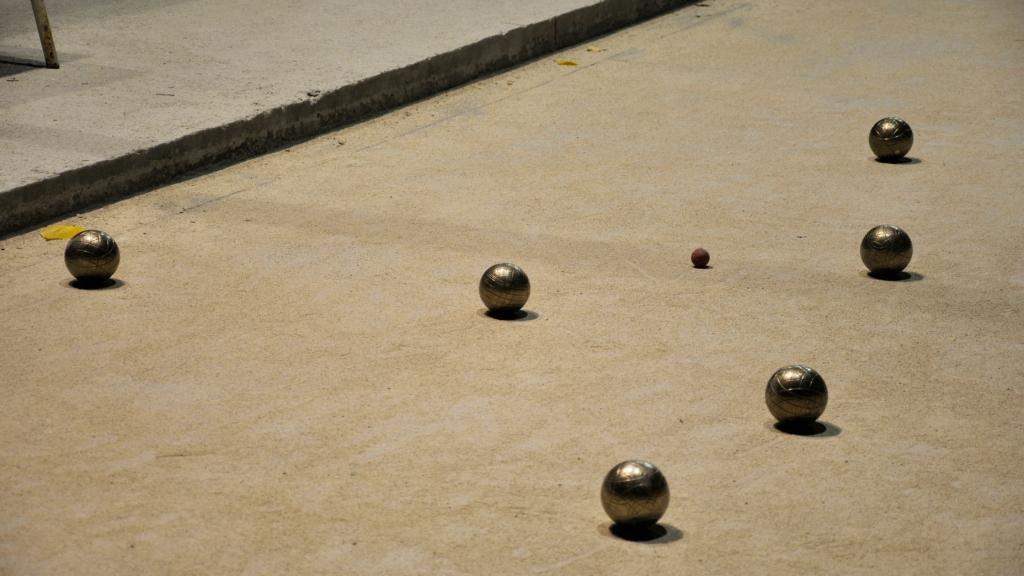 Petanque bane