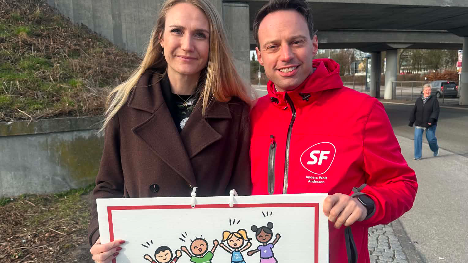 Sofie Villadsen og Borgmester Anders Andresen
