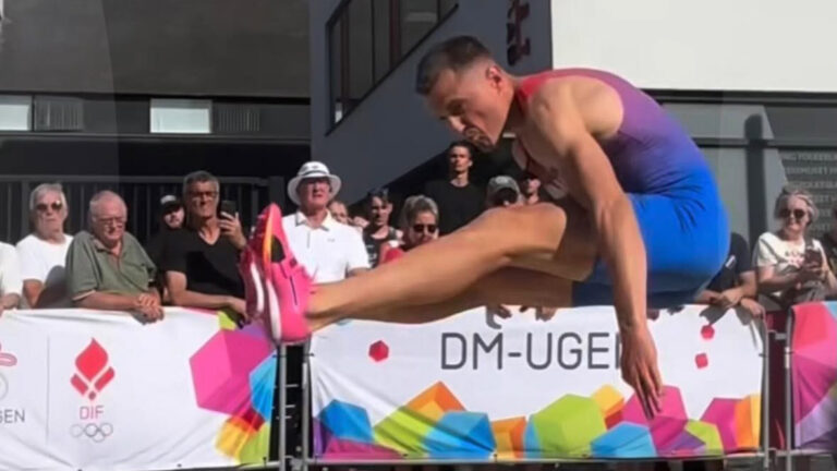 Andreas Trajkovski springer længdespring